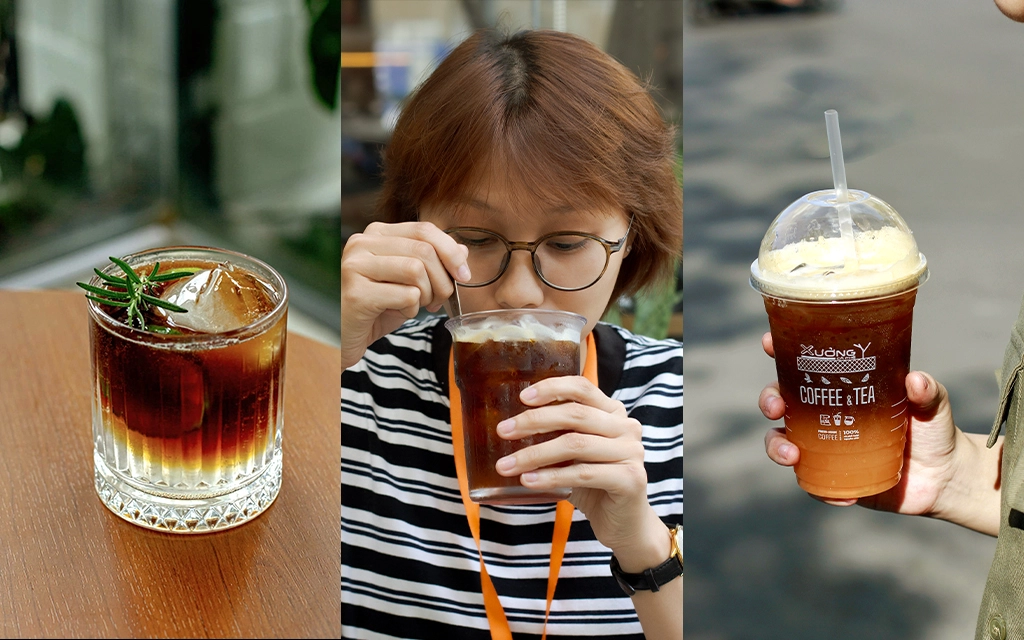 americano và cold-brew